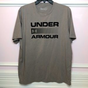 Under Armour Heat-Gear T-Shirt, Men’s Large